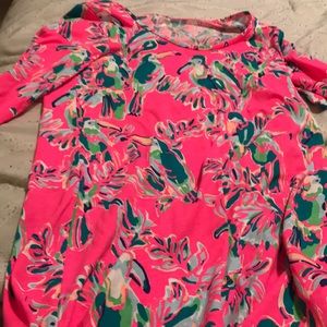 Lilly Pulitzer Beacon Dress Pink Toucan